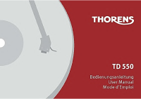 Thorens TD-550-Owners-Manual 